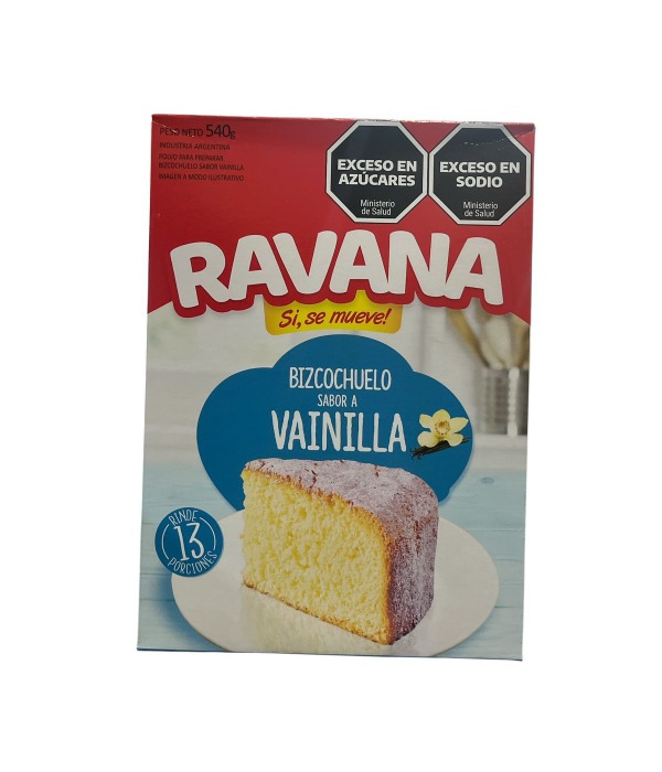 ravana biscochuelo de vainilla -600x700 RAVANA BIZCOCHUELO DE VAINILLA X 540 GRS - Imagen 1