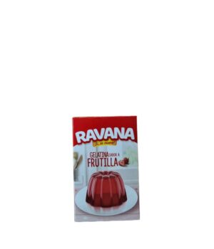 RAVANA GELATINA FRUTILLA X 40 GRS