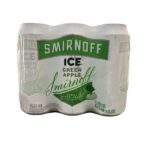 LATA SMIRNOFF ICE GREEN APPLE X 473 CC