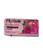 JABON PLUSBELLE TOC. FLORES ROSAS X 120 GRS